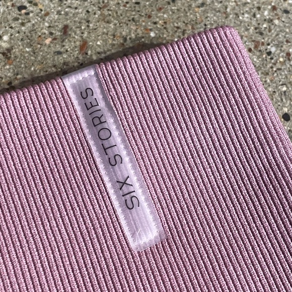 Six Stories Mauve Leggings - Picture 10 of 10